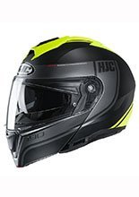Flip Up helmet HJC i90 Davan black-fluo