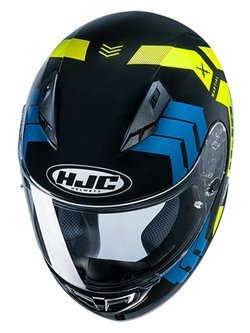 Full Face helmet HJC CS-15 Martial blue-yellow