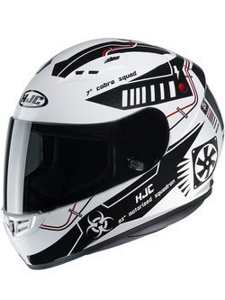 Full Face helmet HJC CS-15 Tarex white-black