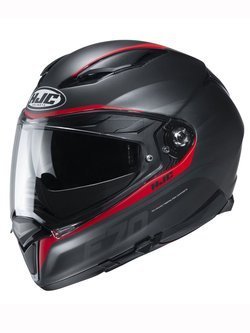 Full Face helmet HJC F70 black-red
