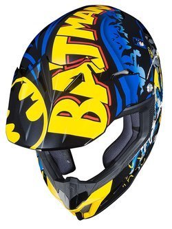 Off-road kid's helmet HJC CL-XY II Batman DC Comics