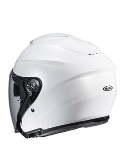 Open face helmet HJC i30 Metal pearl white