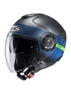 Open face helmet HJC i40 Unova black-blue