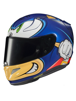 Full face helmet HJC RPHA 11 Sonic Sega blue