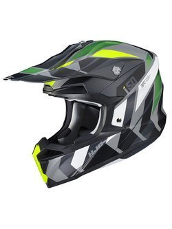 Off-road helmet HJC i50 Vanish grey-green